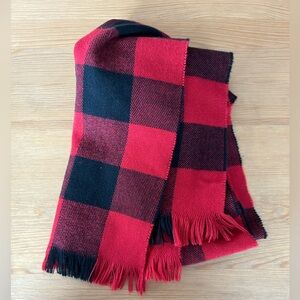 Plaid Fleece Scarf